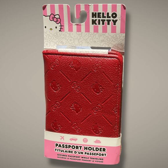 NIB SANRIO HELLO KITTY Sanrio Passport Holder - Picture 2 of 4